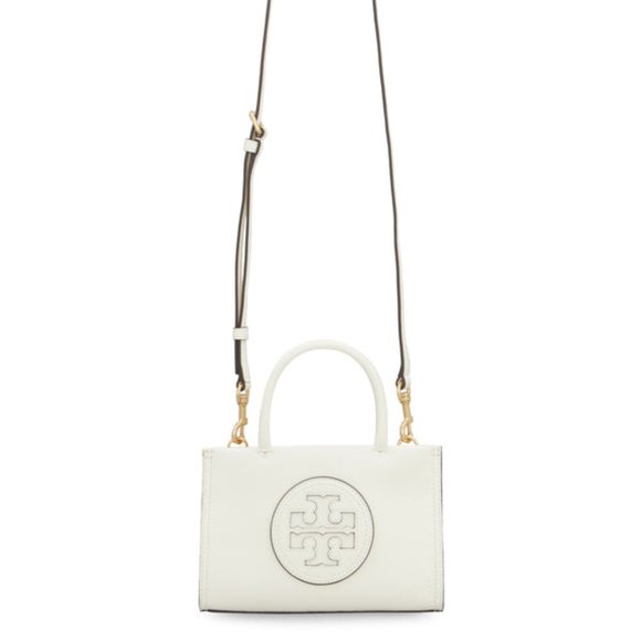 NWT Tory Burch Women's Ella Bio Mini Tote (White) - Picture 9 of 10